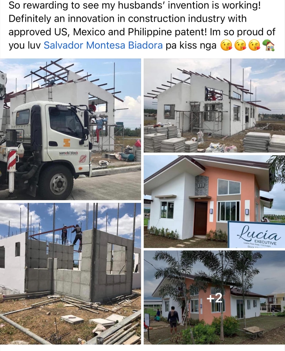 Samobi Loft Model Unit with roofing installed after 7 days construction